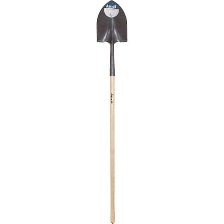 Anvil Wood Handle Digging Shovel 3589600